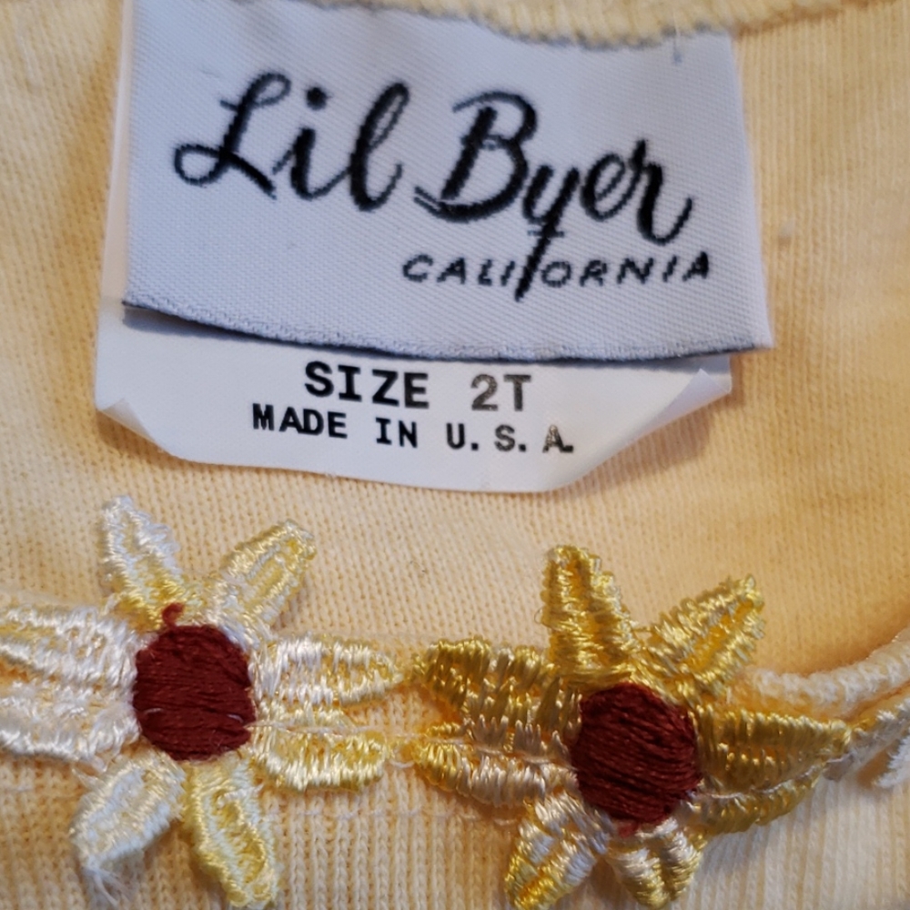 Girls 2T NEW Top Shirt Long Sleeve Tee Embroidered - Picture 7 of 11